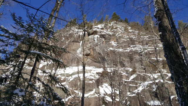 Parois du sommet King-Nord