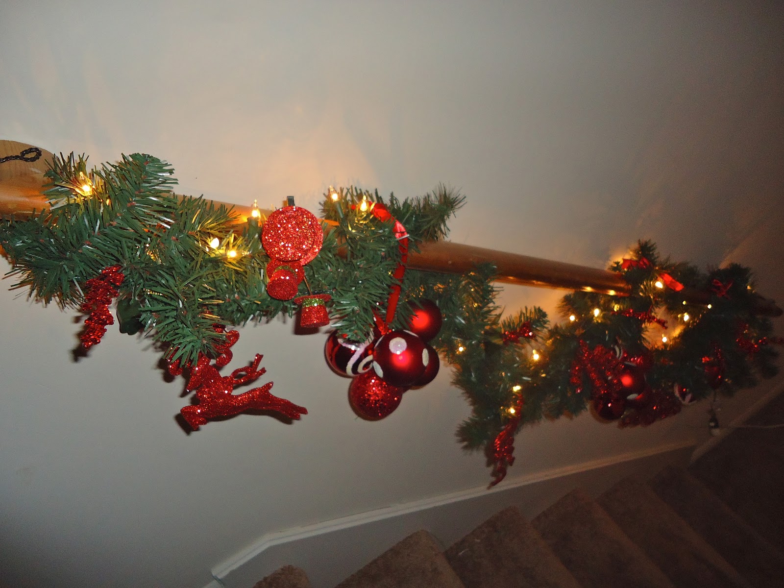 Sisters on Blackwell Garland and Ornament Clusters