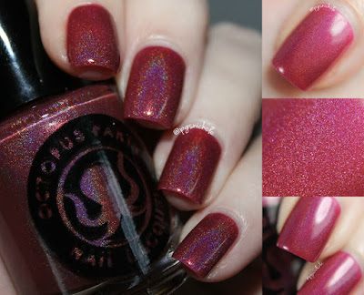 Octopus Party Nail Lacquer Edge of Velveteen  |  Ella Ann Cosmetics Exclusives for Winter 2016