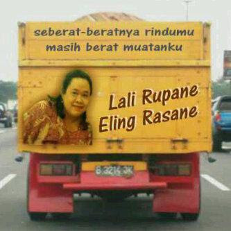 Check It Out Tulisan  Truk Yang Bikin Senyum Lucu 