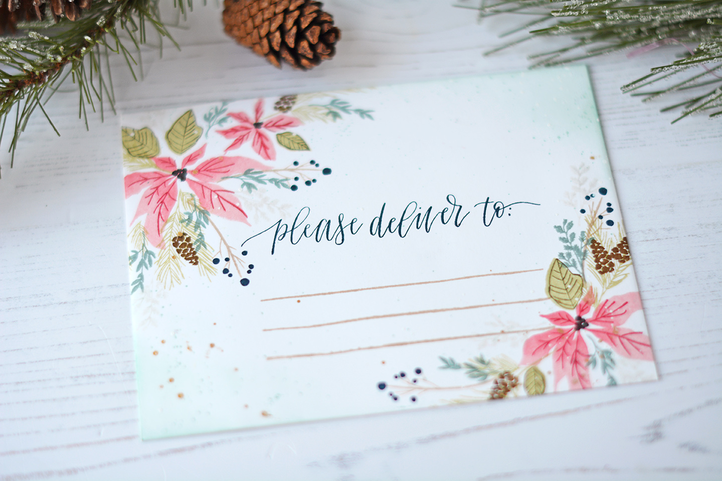 Pickled Paper Designs Papertrey Ink October Release Pleasing Envelopes + Fawn & Flora