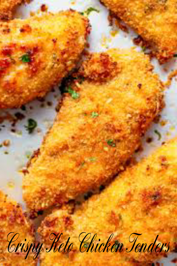 CRISPY KETO CHICKEN TENDERS