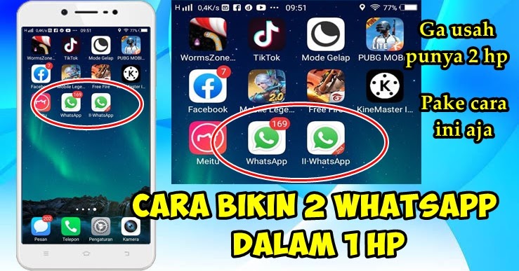Cara Membuat 2 Whatsapp Dalam 1 HP Di Semua Android - Rumah Multimedia