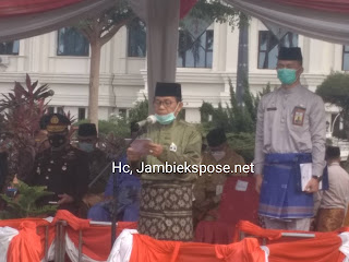 Gubernur Jambi Jadi Irup Peringati HUT Provinsi Jambi Ke-64