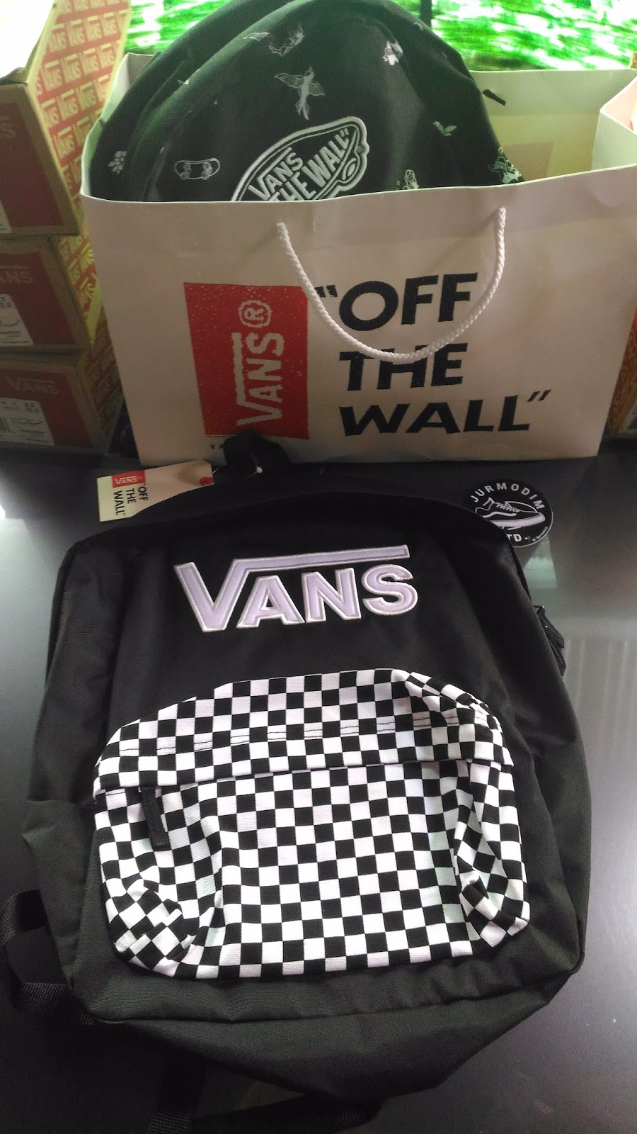 tas ransel vans original