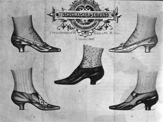 история обуви - занятие для детей