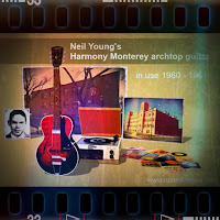 Neil Young - Harmony Monterey archtop 1960 - 1961