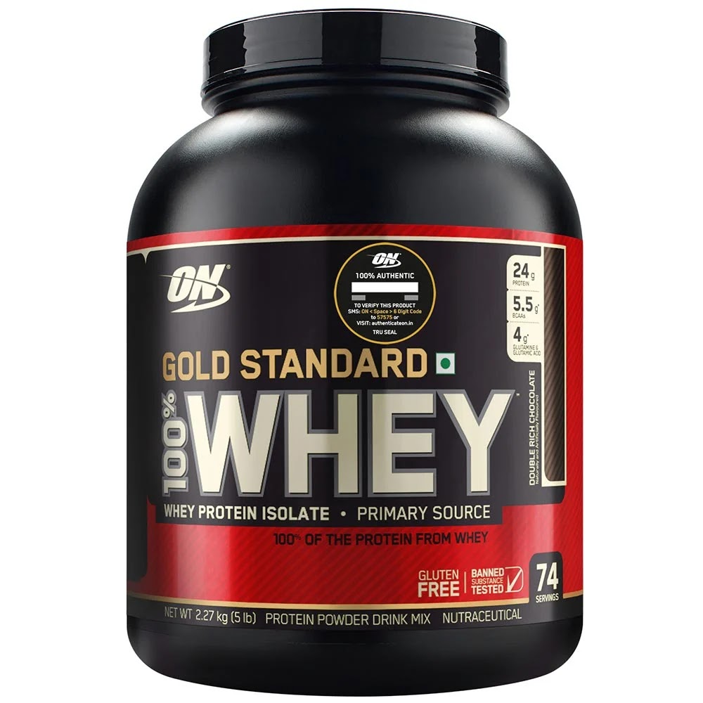 ON (Optimum Nutrition) Gold Standard 100% Whey Protein, 5 lb ON (Optimum Nutrition) Gold Standard 100% Whey Protein, 5 lb
