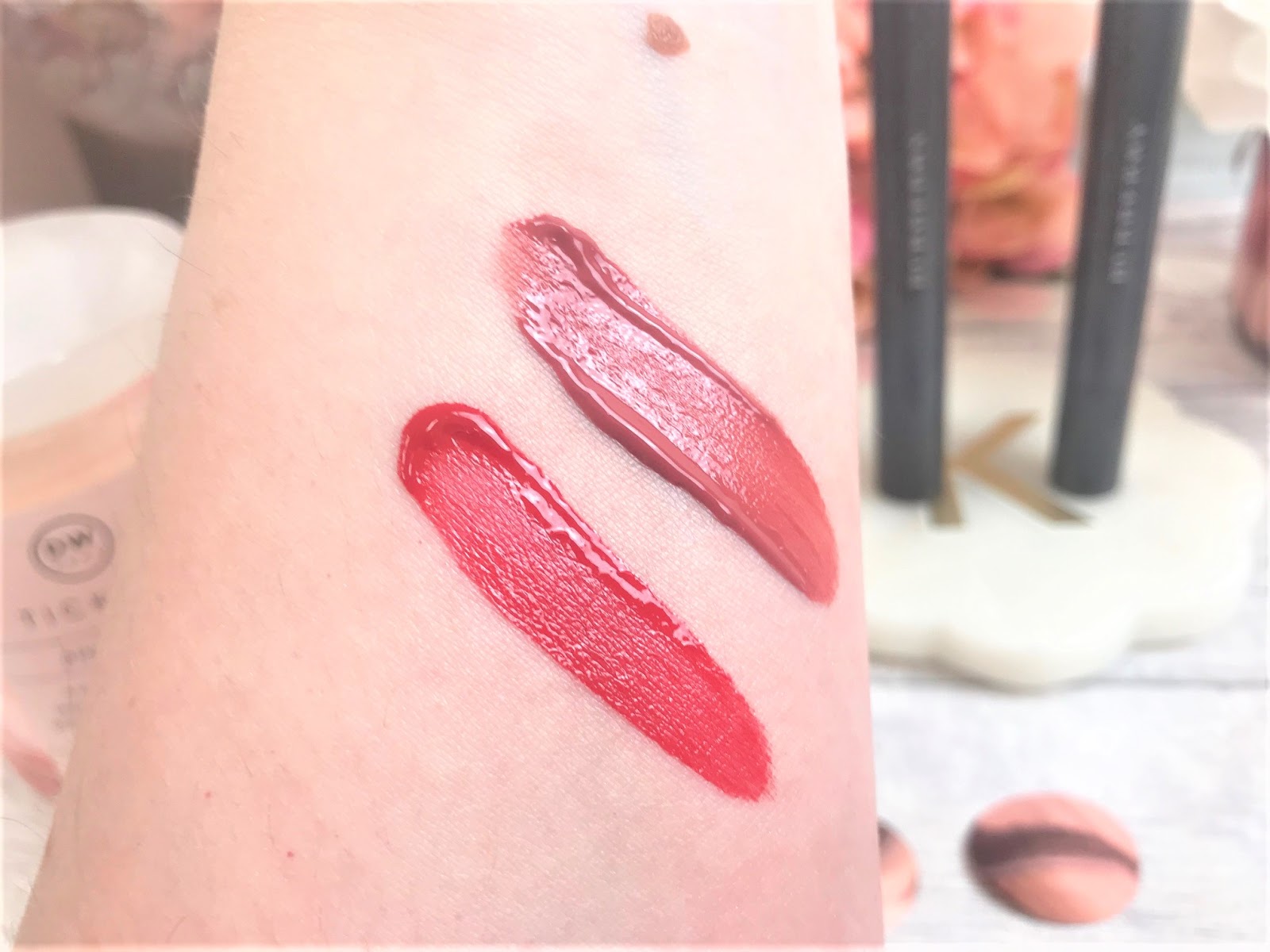 burberry velvet lip crush swatches