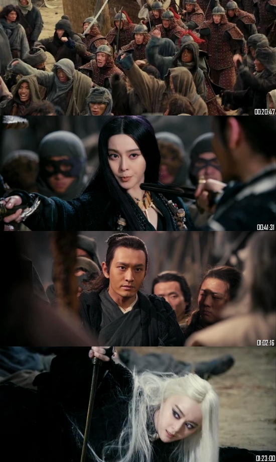 The White Haired Witch Of Lunar Kingdom 2014 BRRip 720p 480p Dual Audio Hindi Chinese Full Movie Download