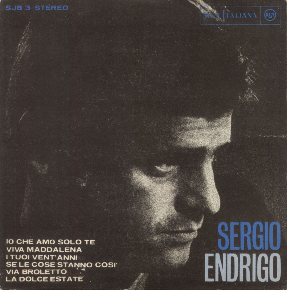 Sergio Endrigo 1962 Sergio Endrigo. Серджио Эндриго фото. Che amo