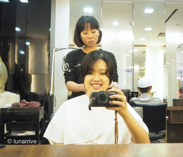 Volume Rebonding Review with The Scene at Raffles City Lunarrive Singapore Lifestyle Blog