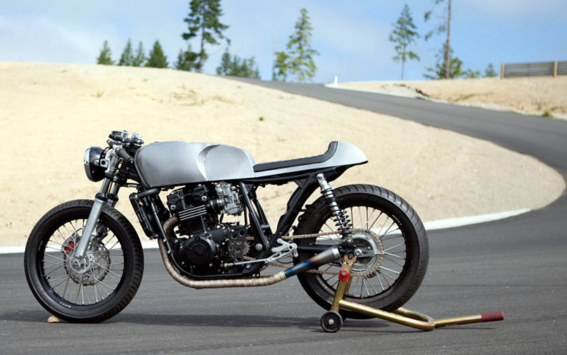 Honda bros cafe racer