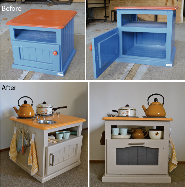 Upcycle Us: Kids kitchen set