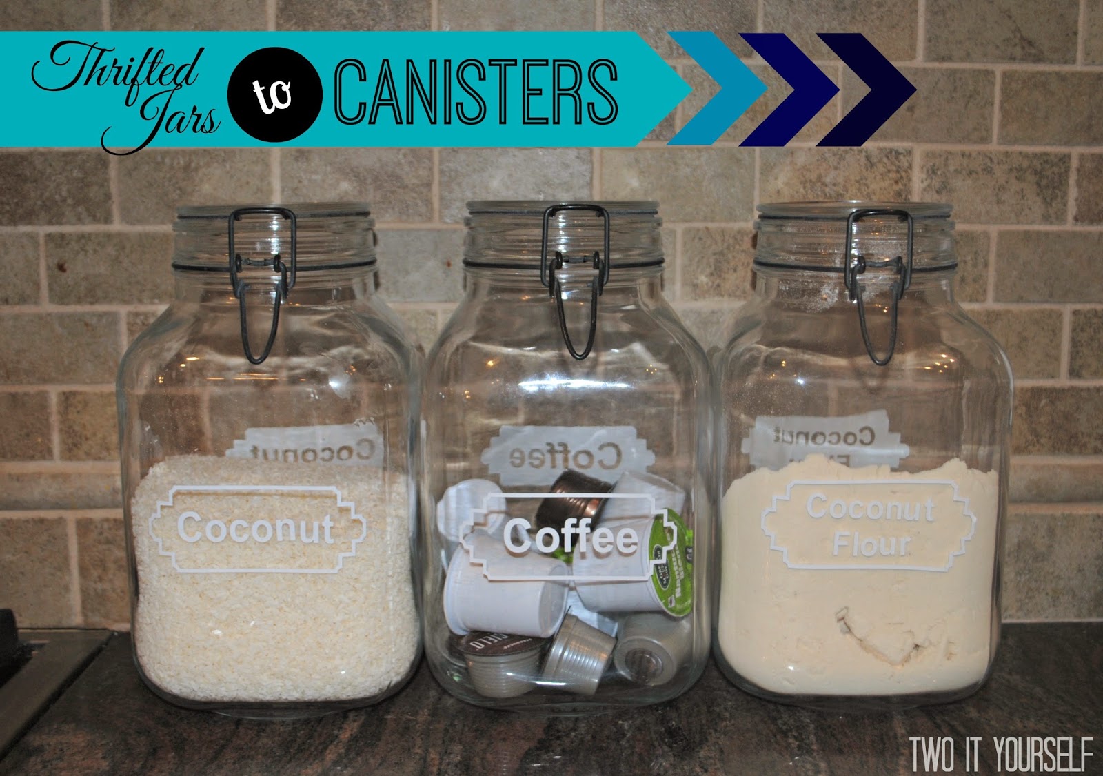 Diy Labels For Glass Jars Alice And Loisdiy Hand Lettered Glass Jar