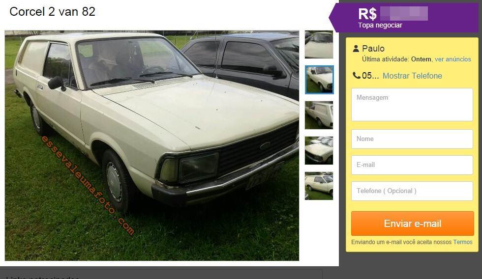 olx venda de van