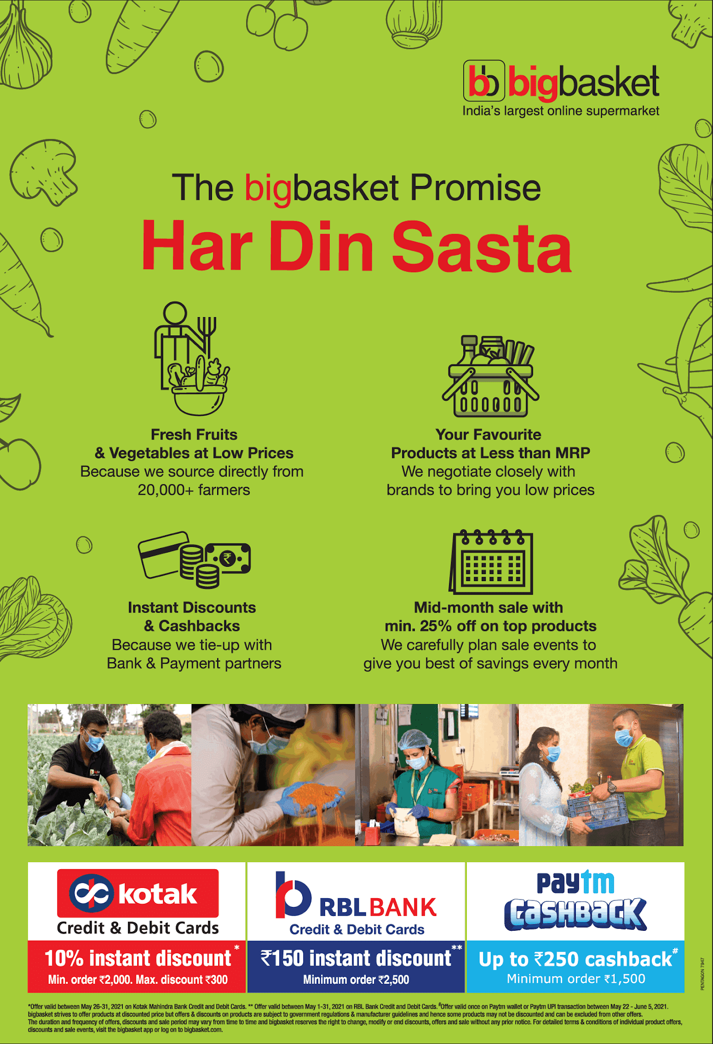 Twenty22India on the move Tata Arm Buys Majority Holding in BigBasket