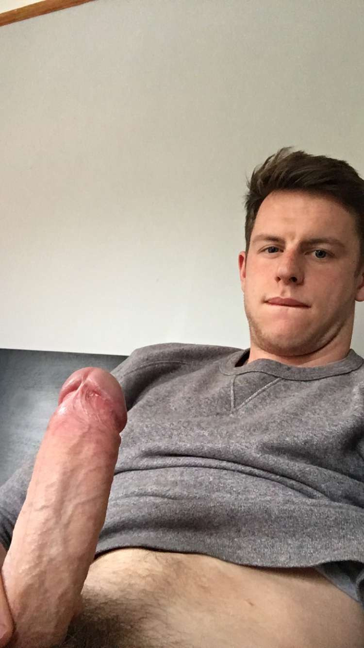 Guy Have His Hairy Uncut Cock Out.