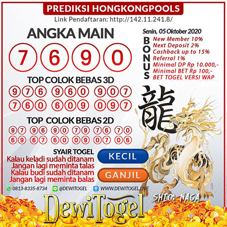 Pred Hk Senin 05 Oktober 2020 Pred Togel Hongkong Hk Malam Ini