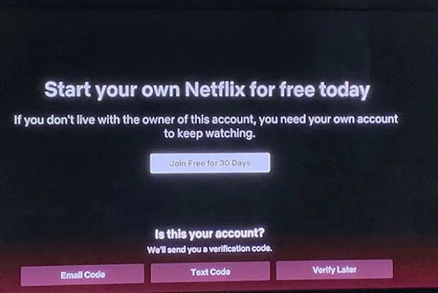 Netflix Password Sharing Crackdown Is Here