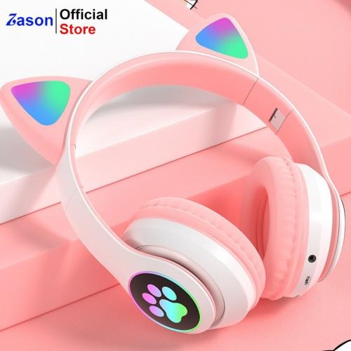 Tai nghe chụp tai hình tai mèo chính hãng thiết kế led cực đẹp Bảo hành đổi mới 6 Tháng 17 f05d99e1b 186f 432f a619