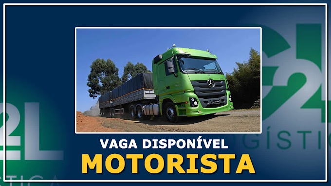 G2L Logística abre vagas para motorista em 3 estados 