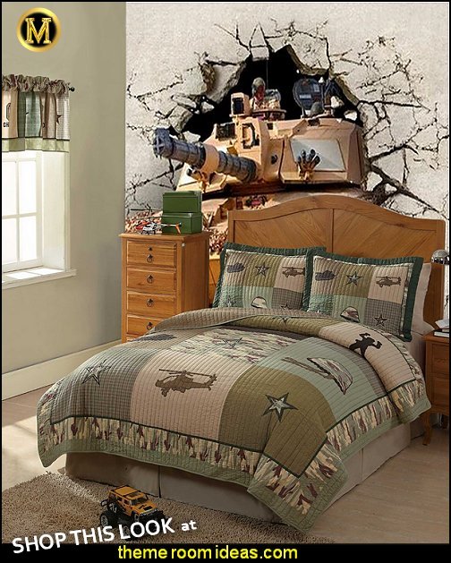Decorating theme bedrooms Maries Manor Army bedroom ideas Army