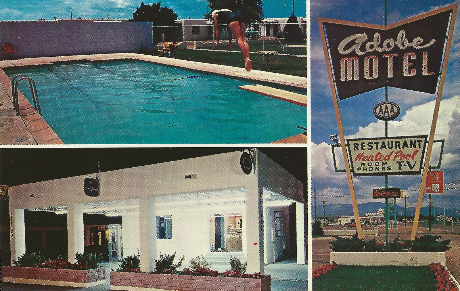 The Postcard Motel Adobe Motel Santa Fe, NM