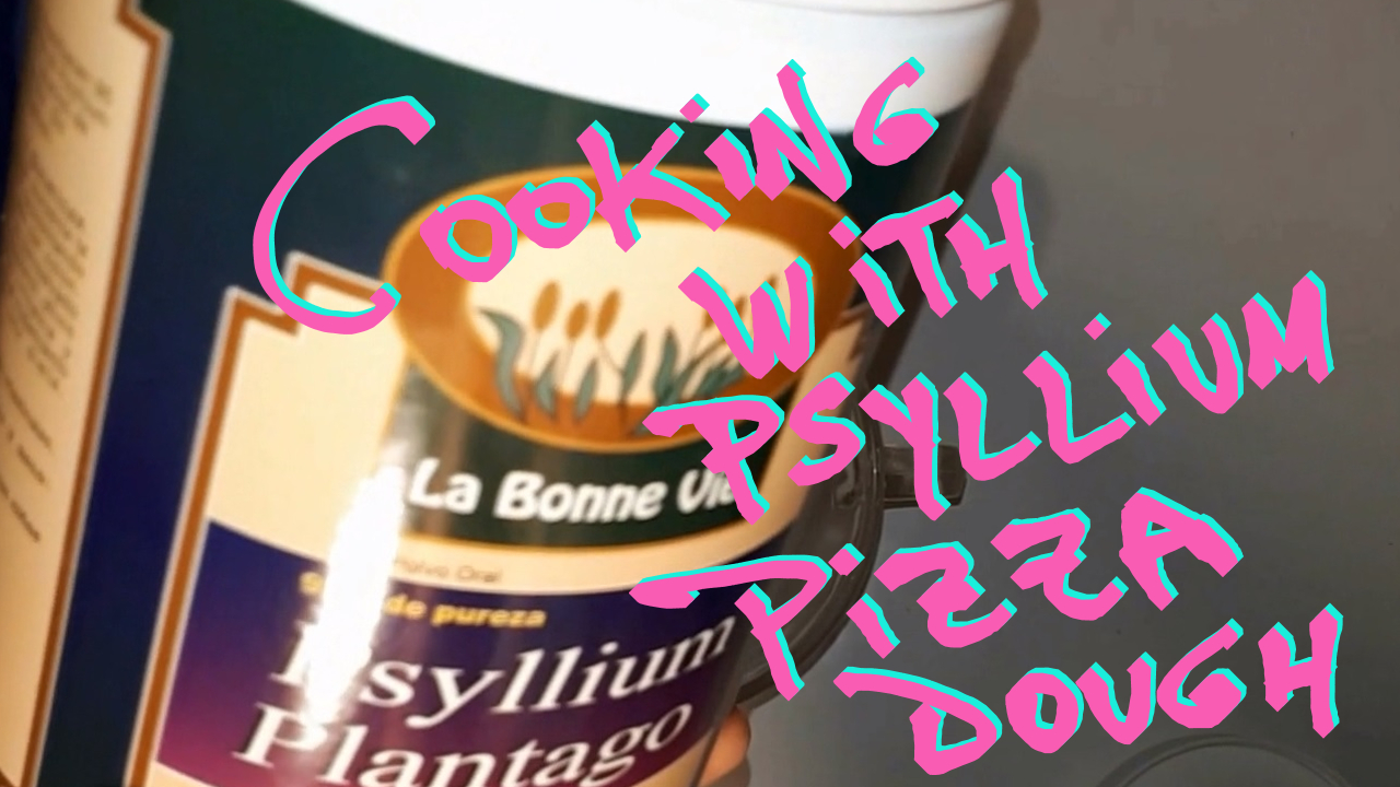 Oat flour pizza dough, cooking with psyllium husk Rocco Bone