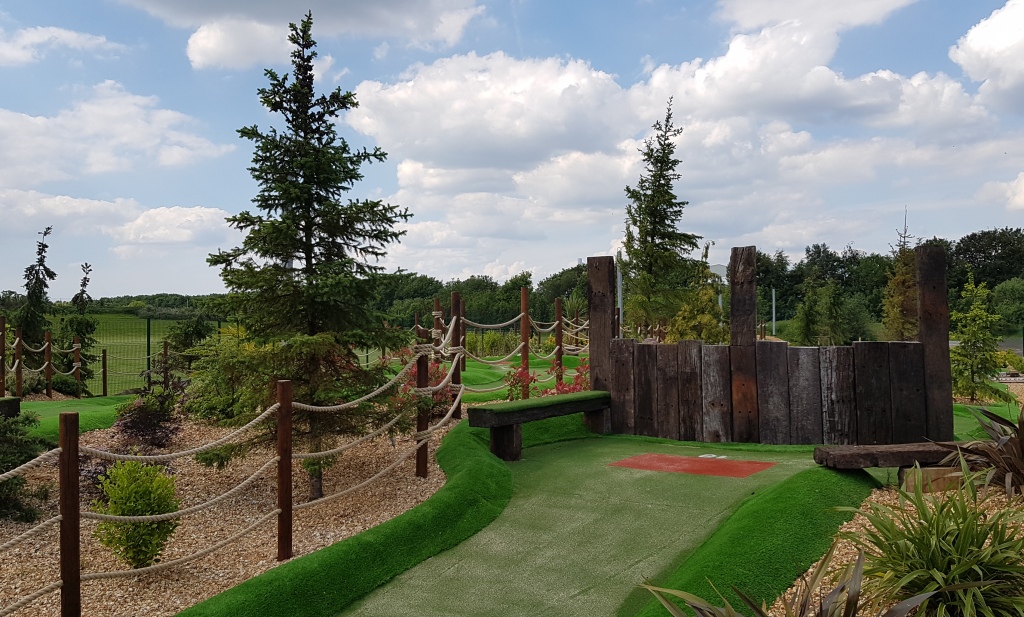 The Ham and Egger Files Adventure Golf at Clarkes Golf Centre in Rainford, St Helens