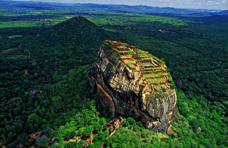 Sri Lanka Sehenswürdigkeiten Sigiriya - Weltreise Info