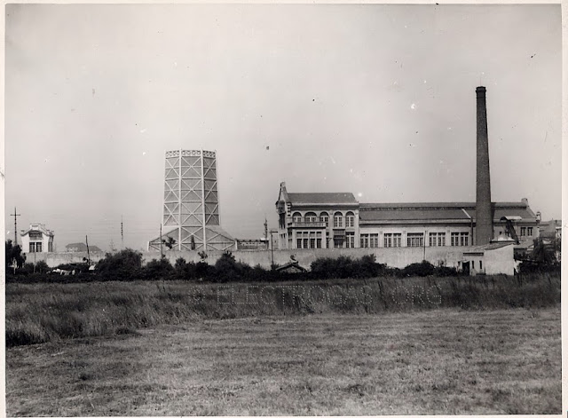 Central térmica de La Electra, barrio de El Llano, Gijón