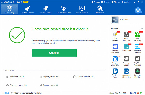 Wise Care 365 Pro 5.8.4
