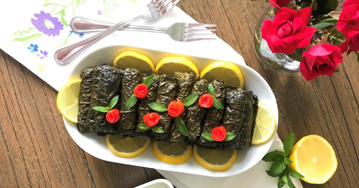 Stuffed vine leaves LEBANESE RECIPES