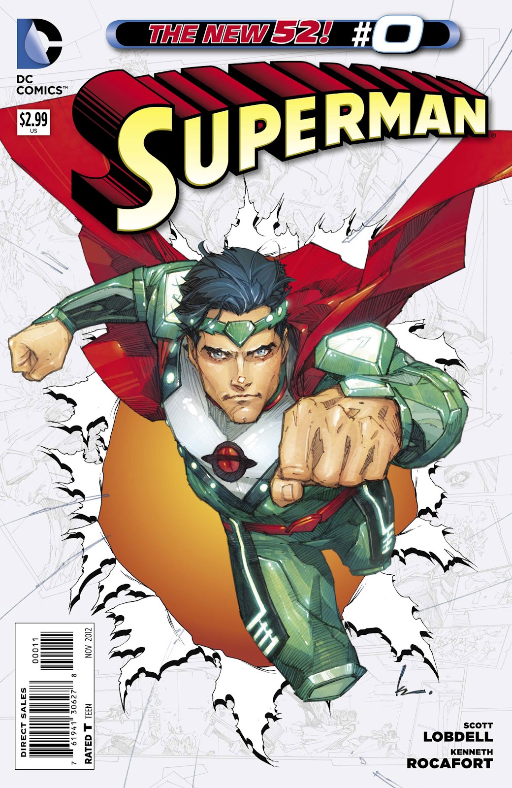 The Comic Book Revue: SUPERMAN #0