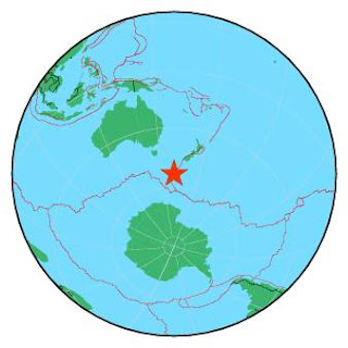 Cutremur moderat cu magnitudinea de 5,8 grade in Oceanul Indian, regiunea Insulei Macquarie