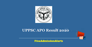UPPSC APO Results