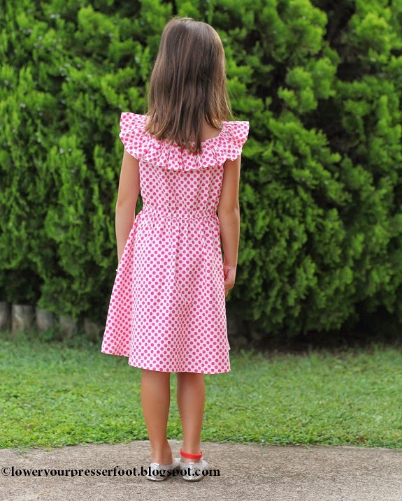 6th birthday dress | lower your presser foot