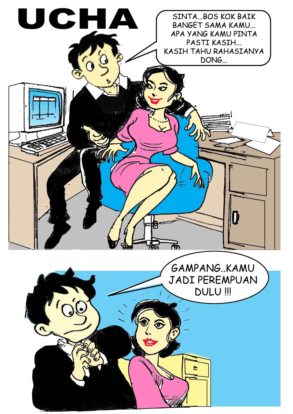 Cerita Kartun Lucu Bergambar Cerita Hantu Lucu Kartun Soal Soal 