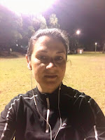 Me after running Picture of me after running