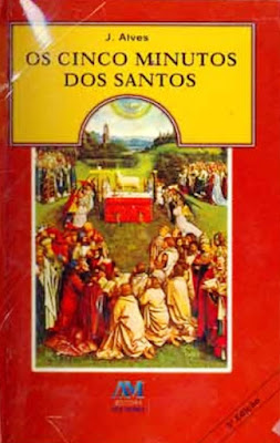 Capa | Os cinco minutos dos Santos | J. Alves | Editora: Ave-Maria | 2002 - 2006 | ISBN-10: 85-276-0839-1 | Capa: - | Ilustrações: José Ricardo |
