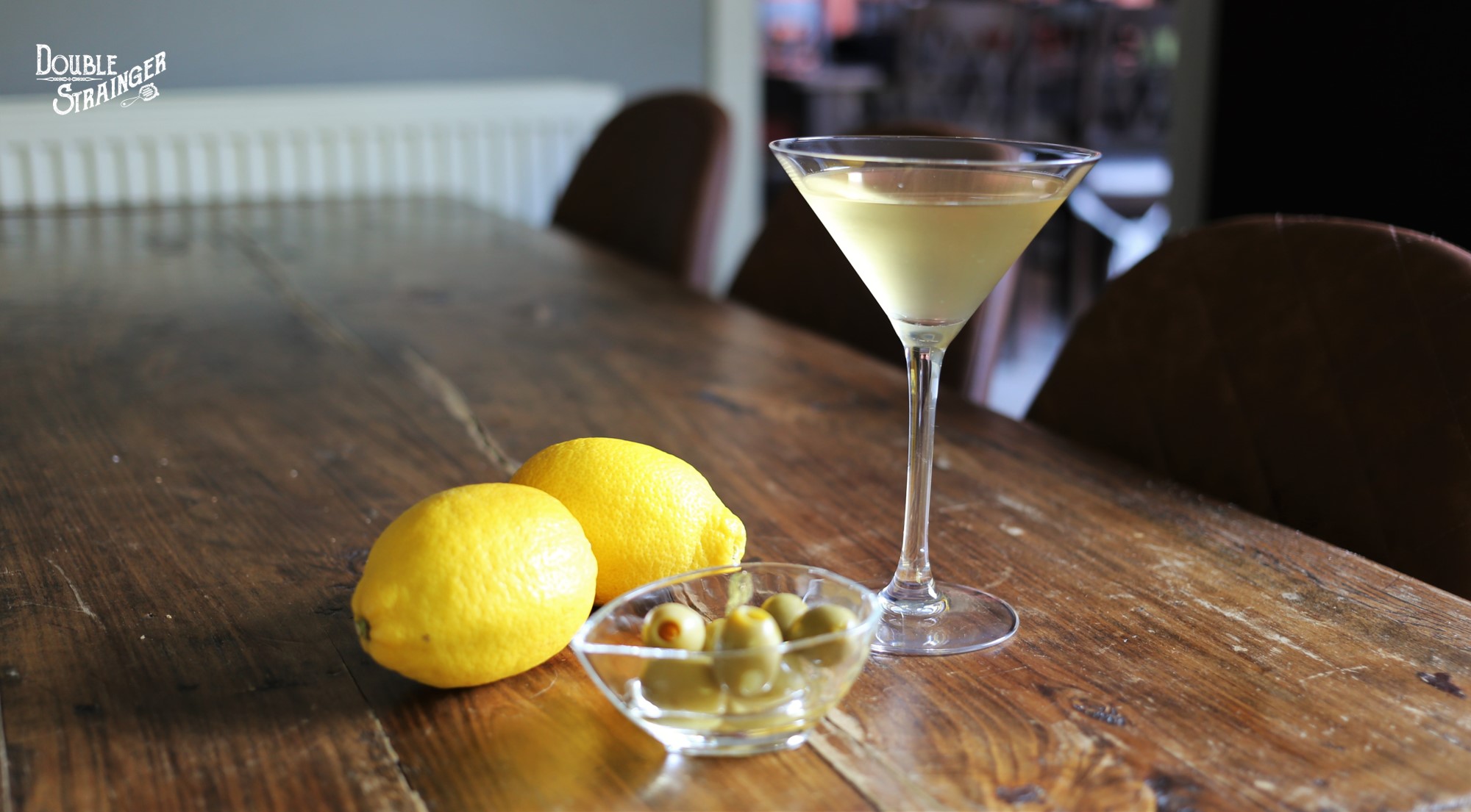 Double Strainger The Wet & Dry Martini