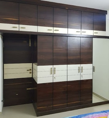 modern bedroom cupboard design ideas - wooden wardrobe interior designs 2020