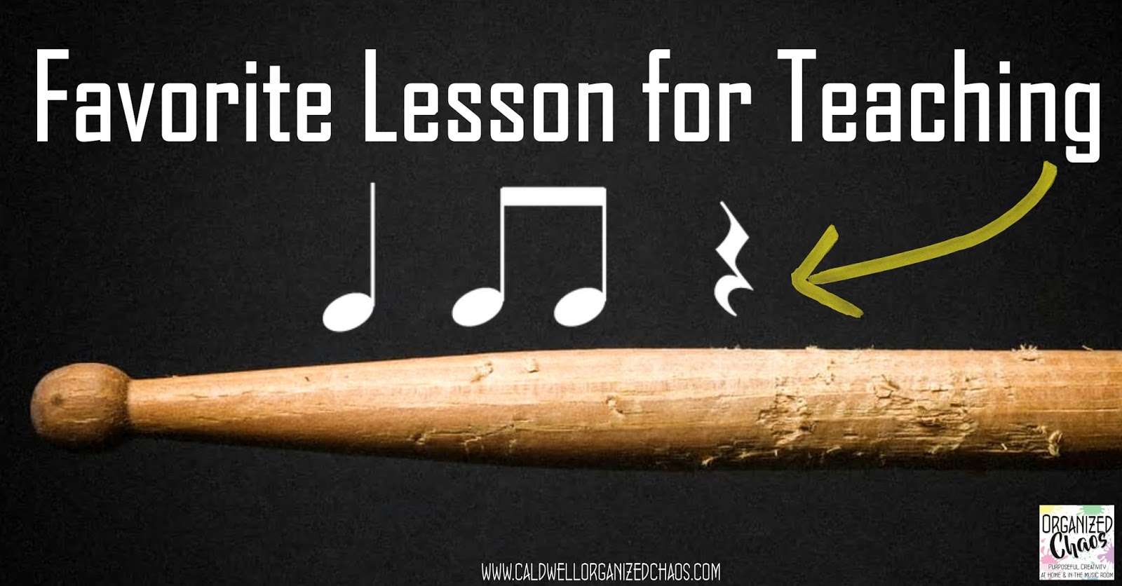 Favorite Lesson for Teaching Quarter Notes, Eighth Notes, and Quarter ...