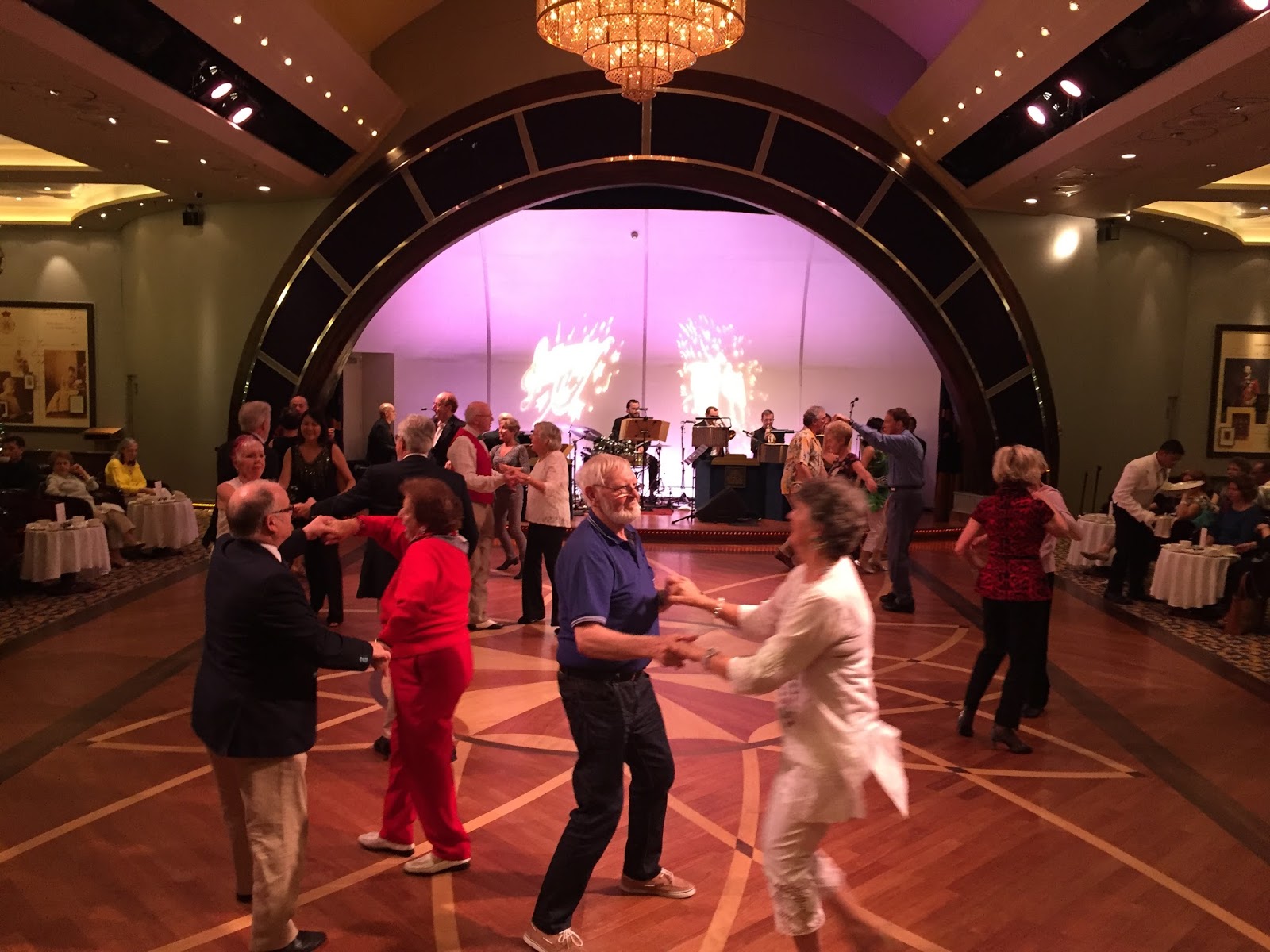 Stepping Lightly The Queen Mary 2 A Floating Ballroom Dance Paradise
