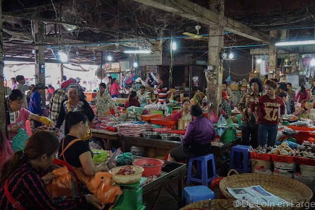 Marche de Phsar Leu - Siem Reap - Cambodge