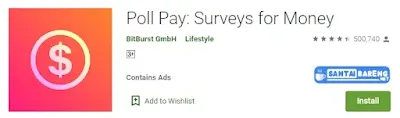 Poll Pay Aplikasi Survey Penghasil Uang