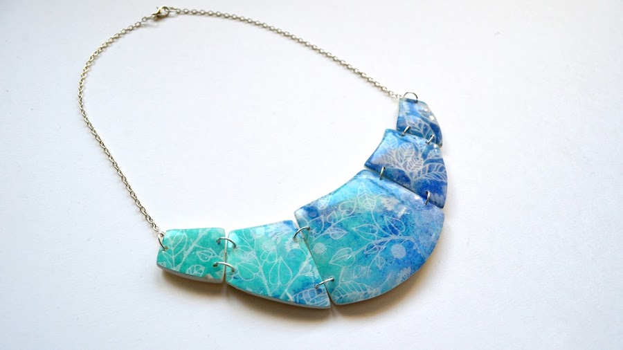 imitación batik arcilla polimérica