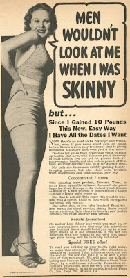 "Мужчины даже не смотрели на меня когда я была худой ... но с тех пор как я набрала 10 фунтов благодаря этому средству, я часто хожу на свидания."