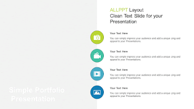 ALLPPT Layout  Clean Text Slide for your Presentation